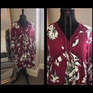 Floral Print Babydoll